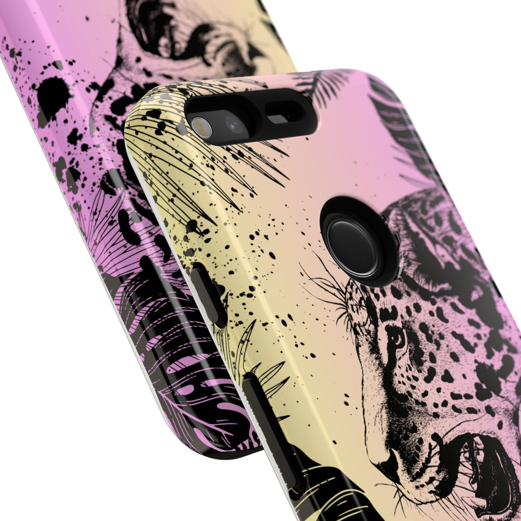 Be Strong and Courageous Tough Phone Case (Purple Hue)