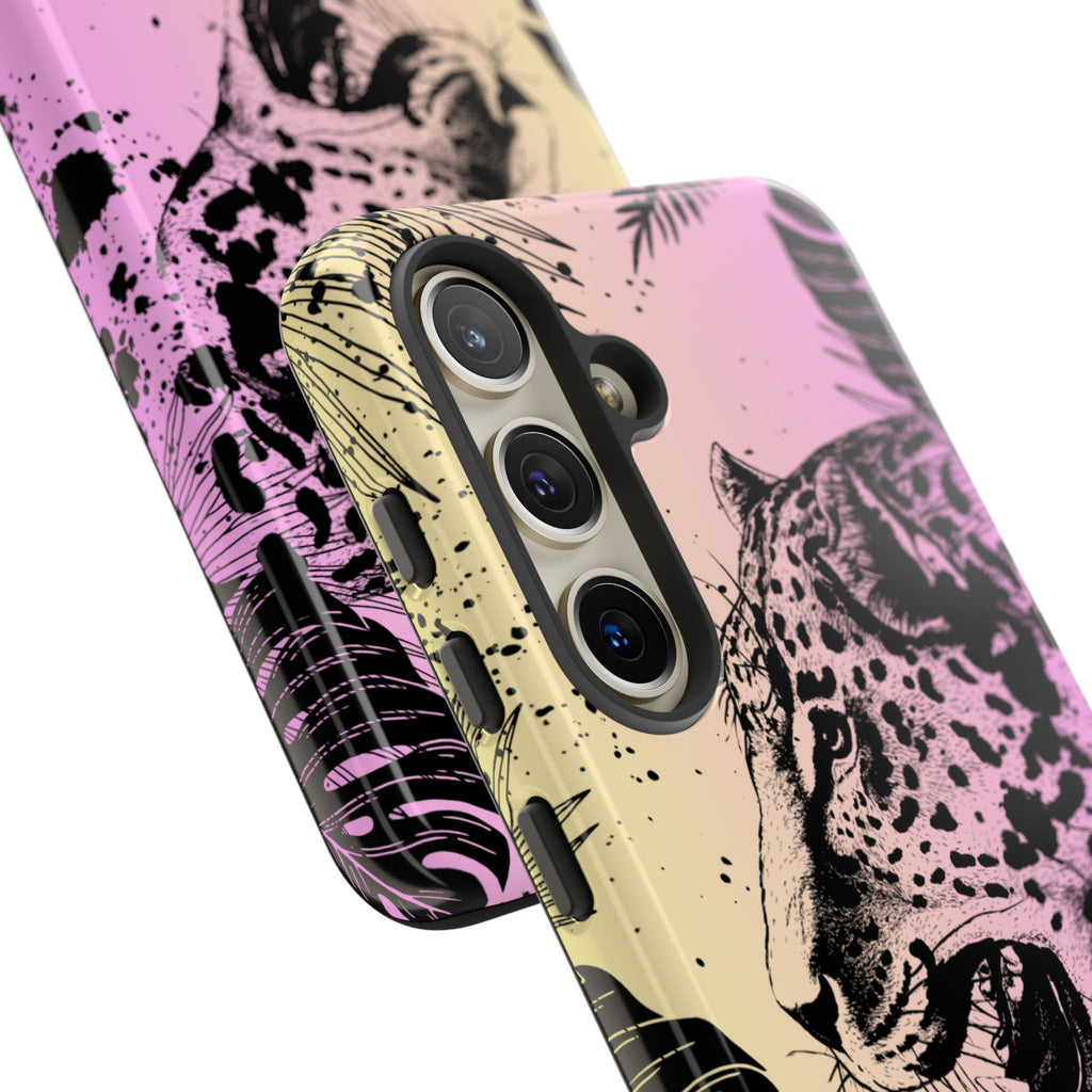 Be Strong and Courageous Tough Phone Case (Purple Hue)