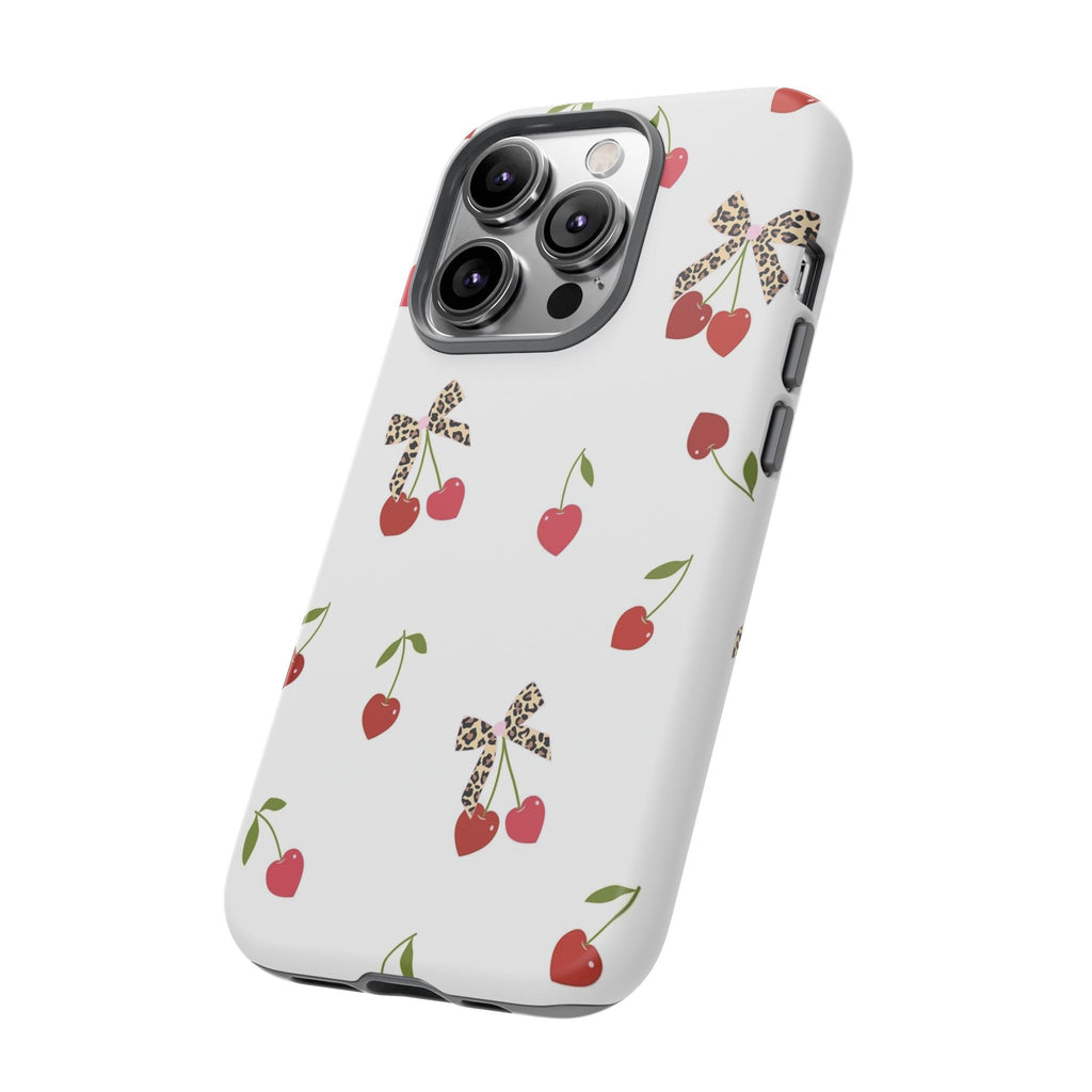 Cherries and Bows Phone Case