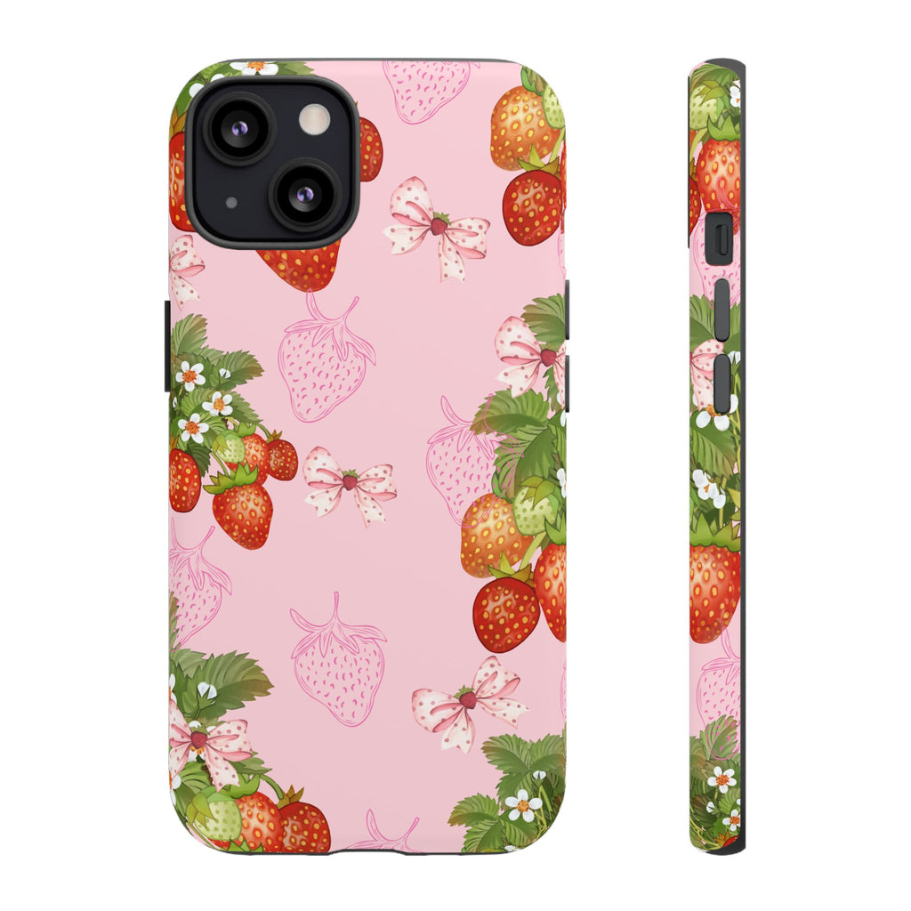 Strawberries Tough Case