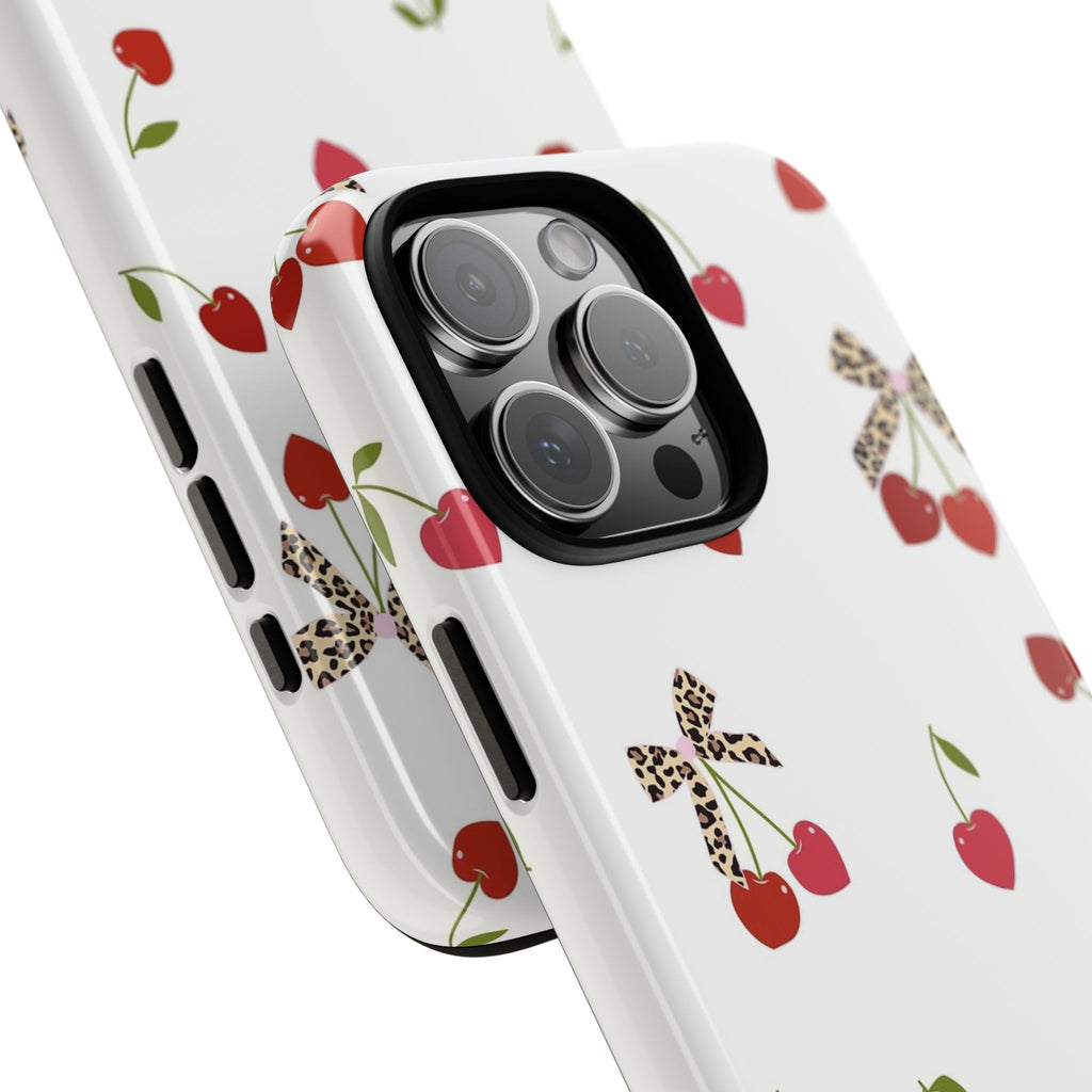 Cherries and Bows Phone Case