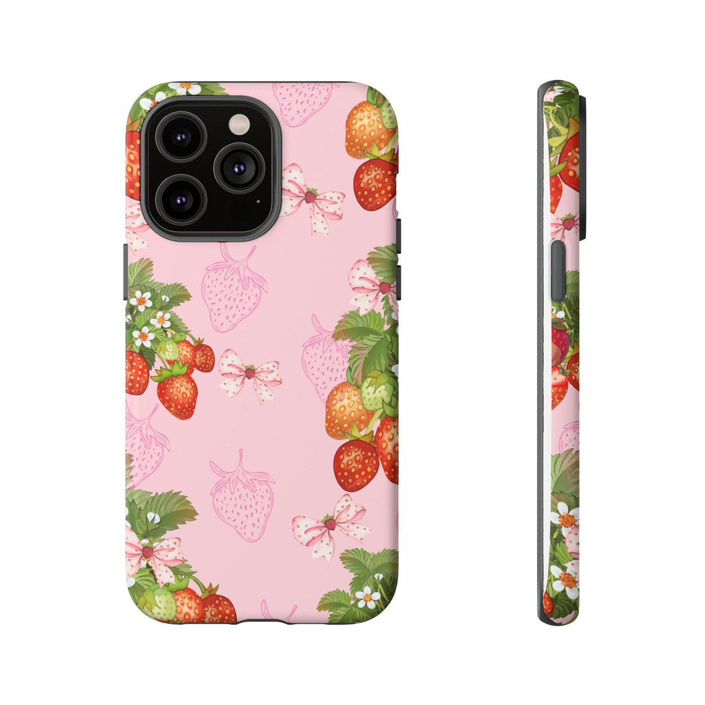 Strawberries Tough Case