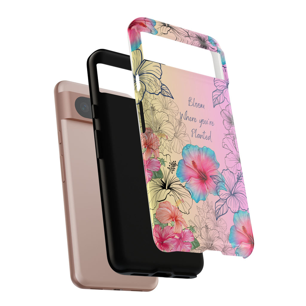 Bloom Where You're Planted Tough Phone Case