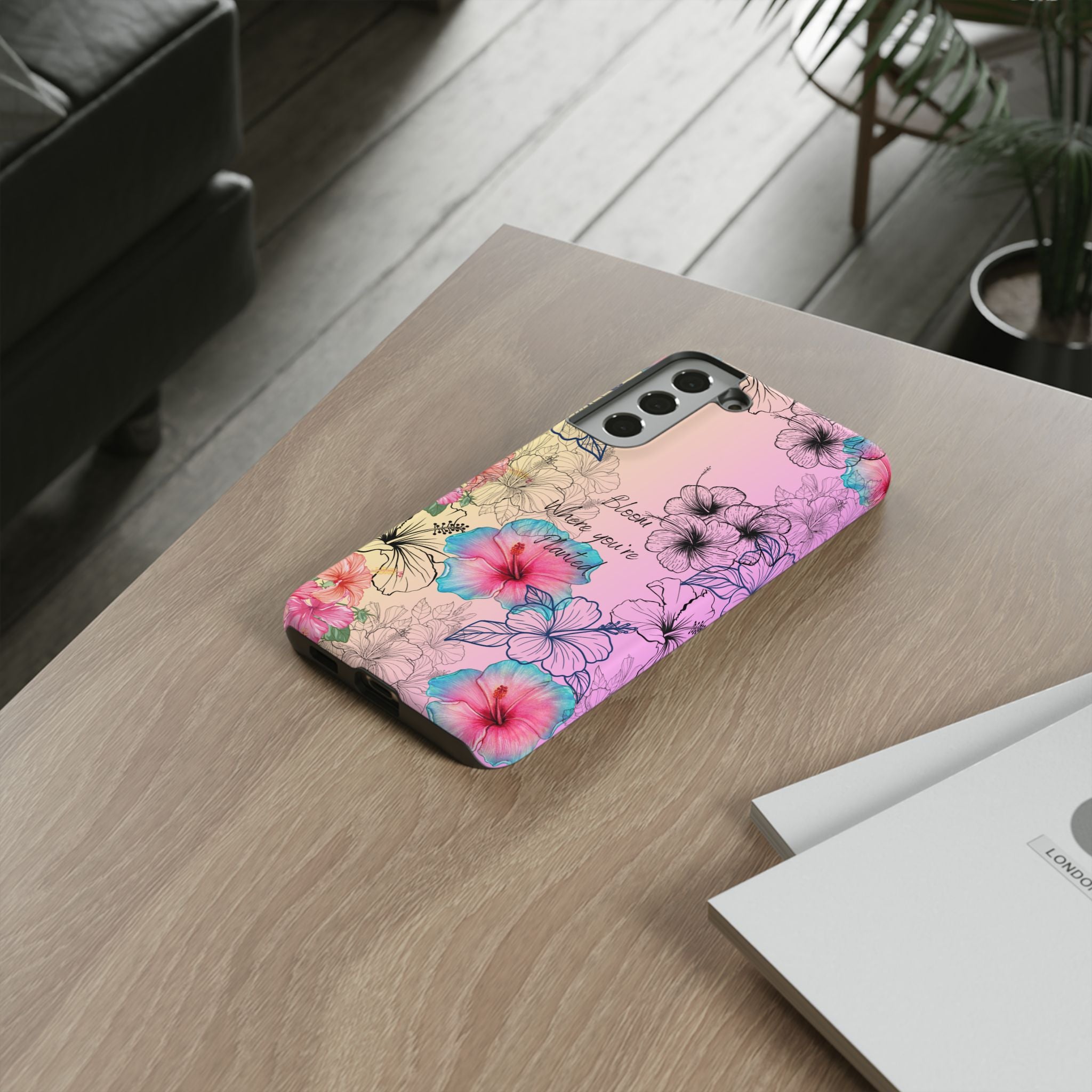 Bloom Where You're Planted Tough Phone Case