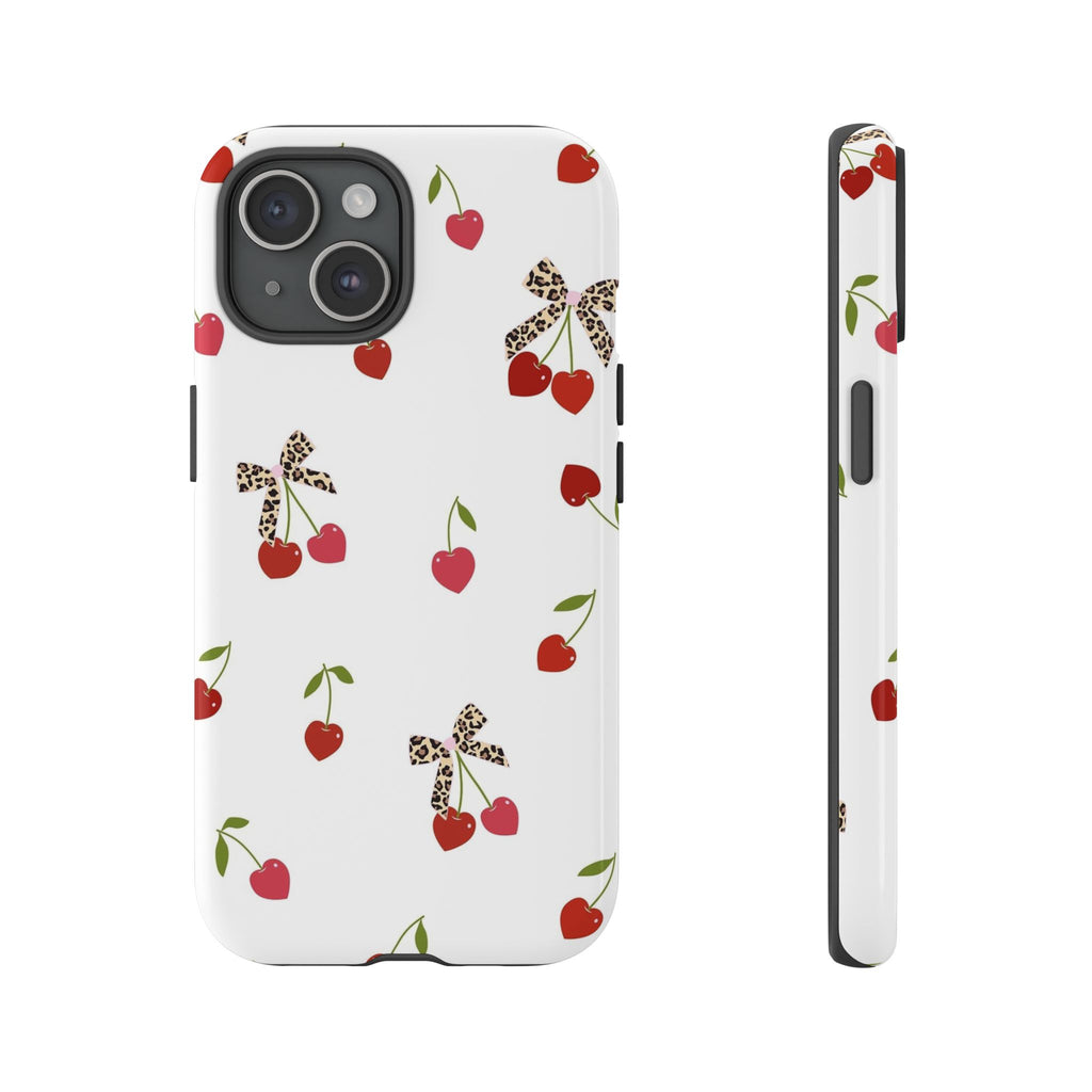 Cherries and Bows Phone Case
