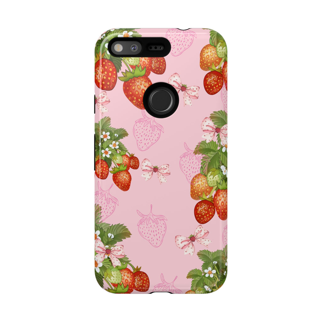 Strawberries Tough Case