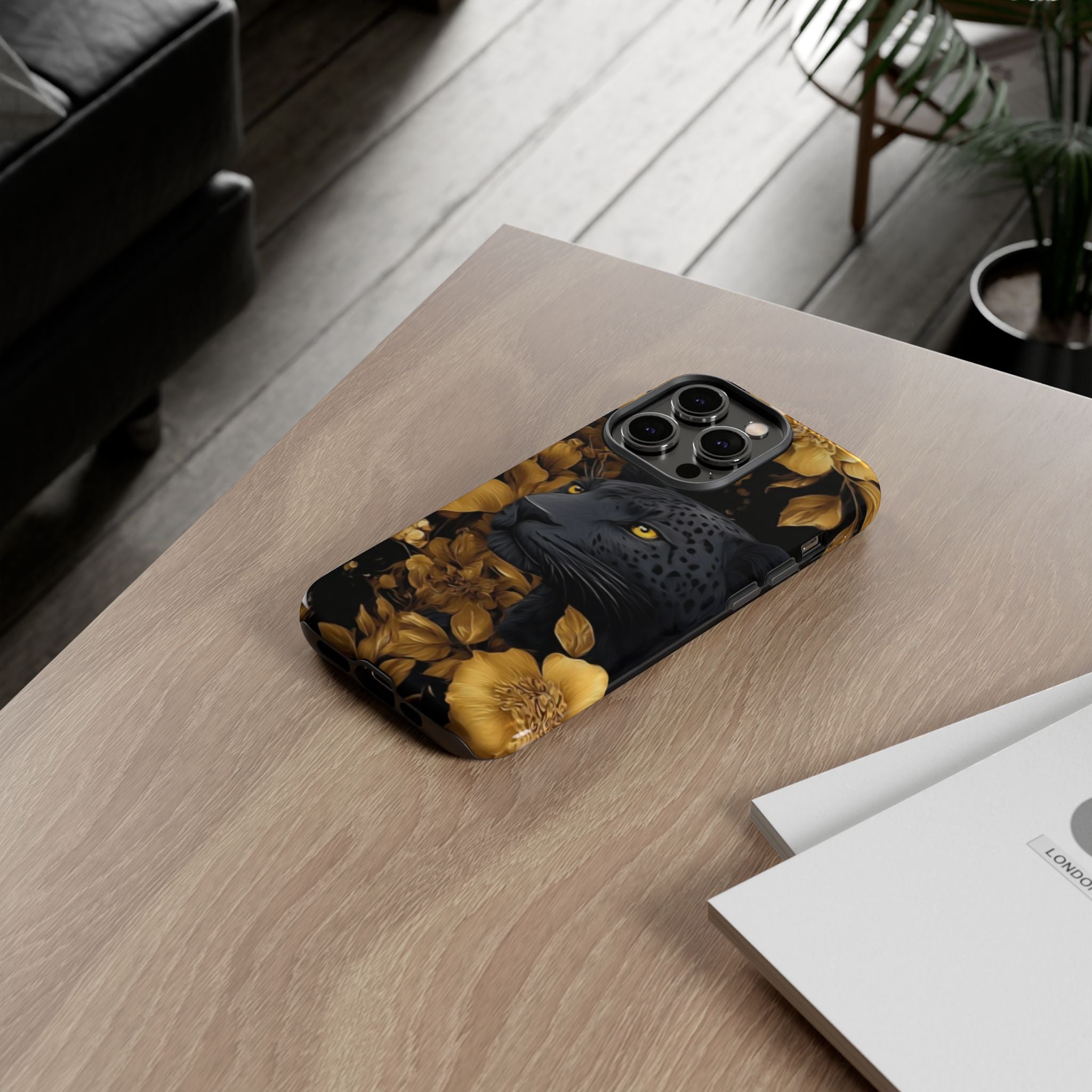 Panther Power Phone Case