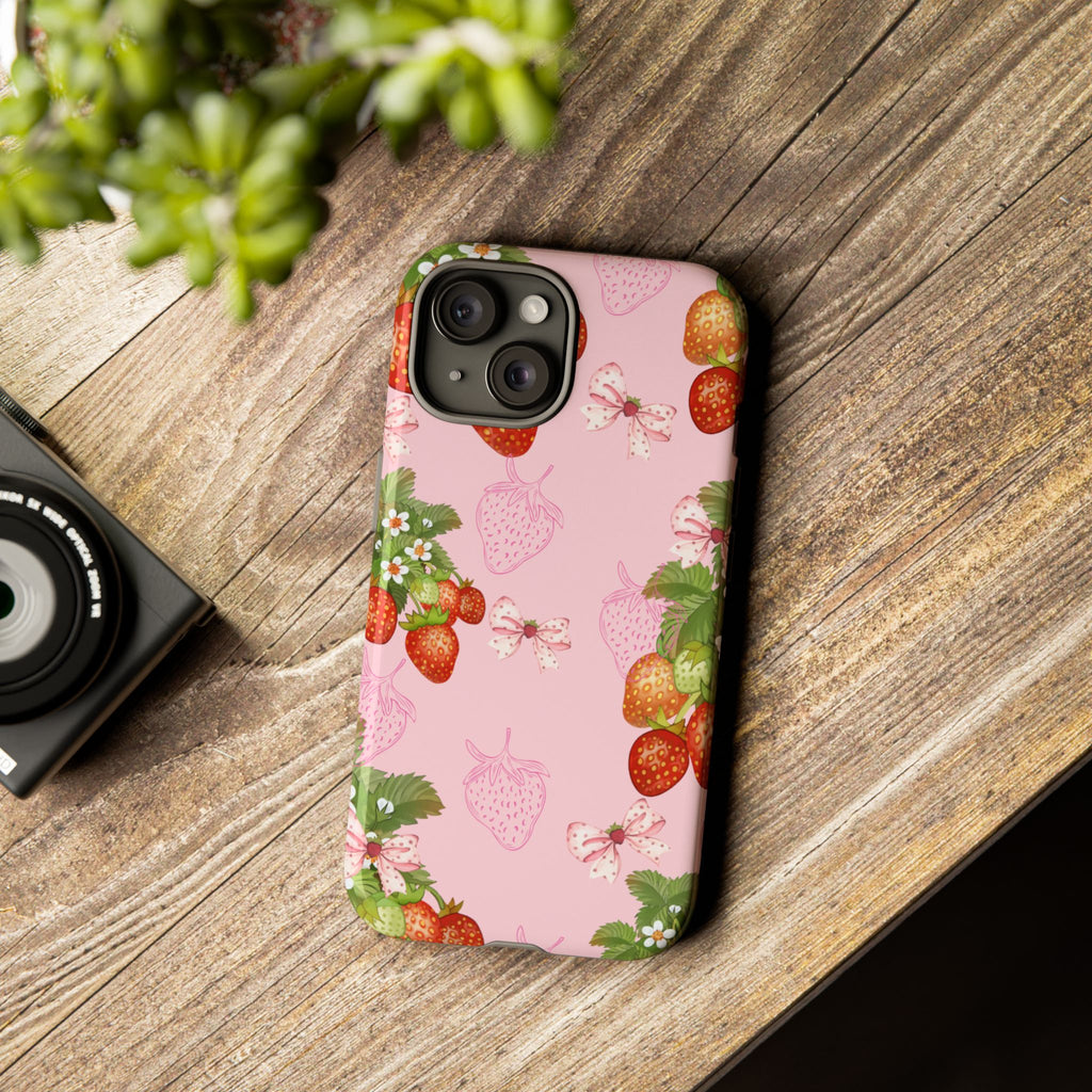 Strawberries Tough Case
