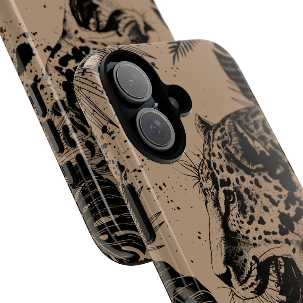 Be Strong and Courageous Tough Phone Case (Brown)