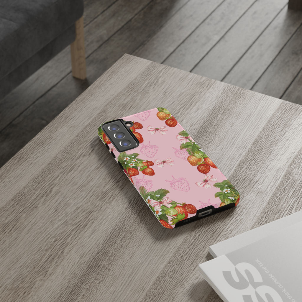 Strawberries Tough Case