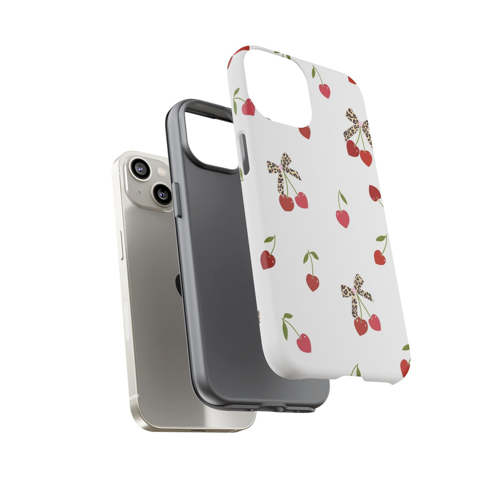 Cherries and Bows Phone Case