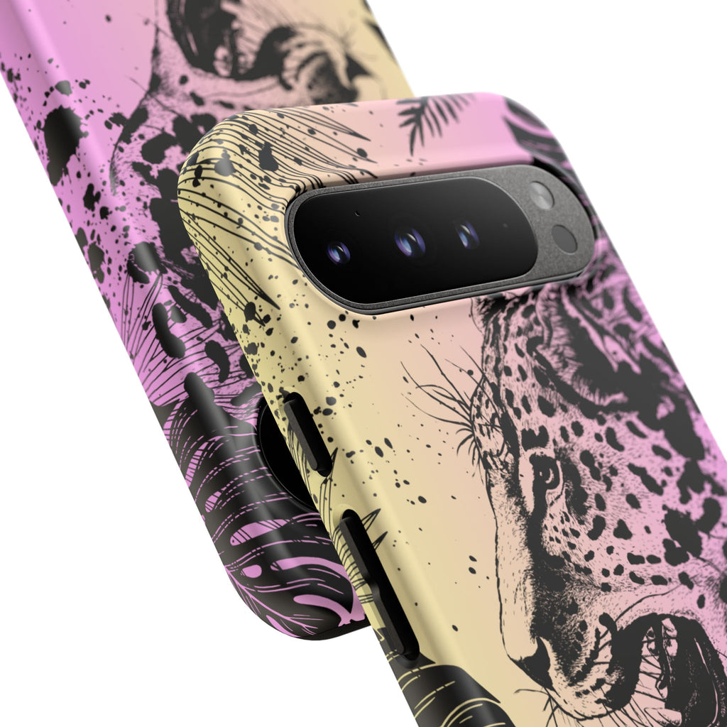 Be Strong and Courageous Tough Phone Case (Purple Hue)