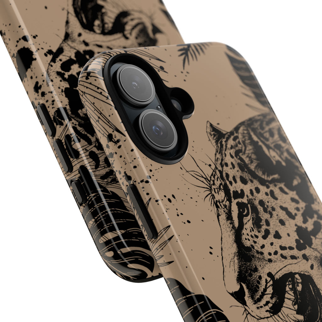 Be Strong and Courageous Tough Phone Case (Brown)