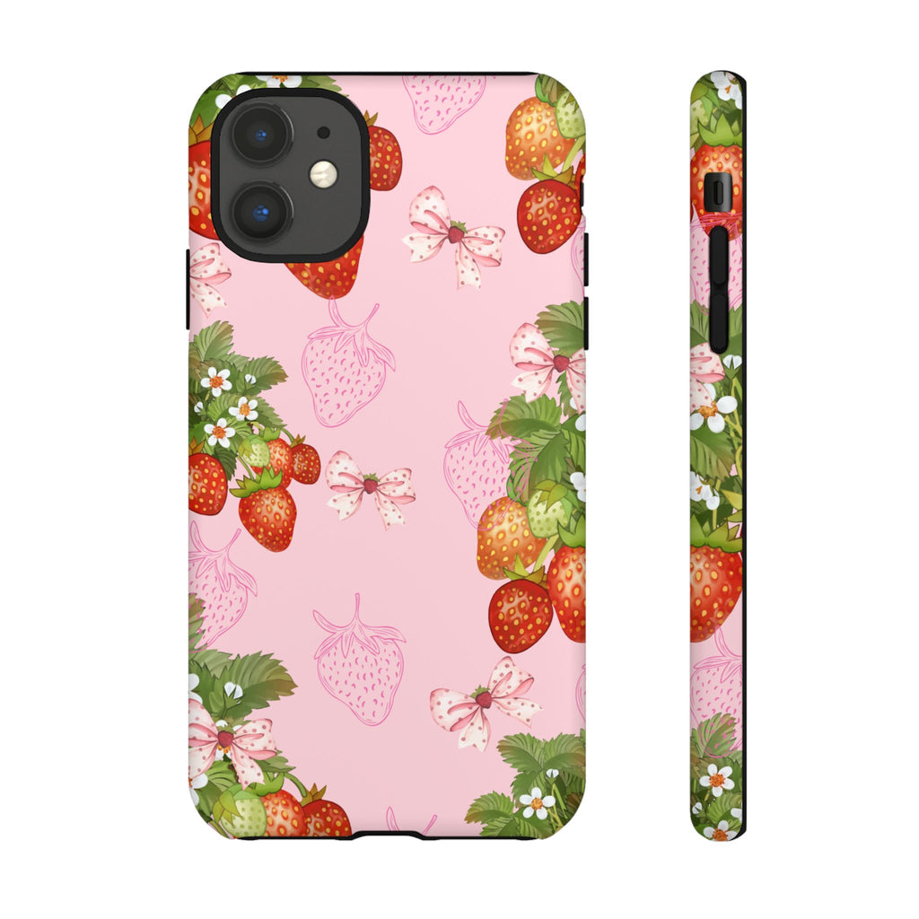 Strawberries Tough Case