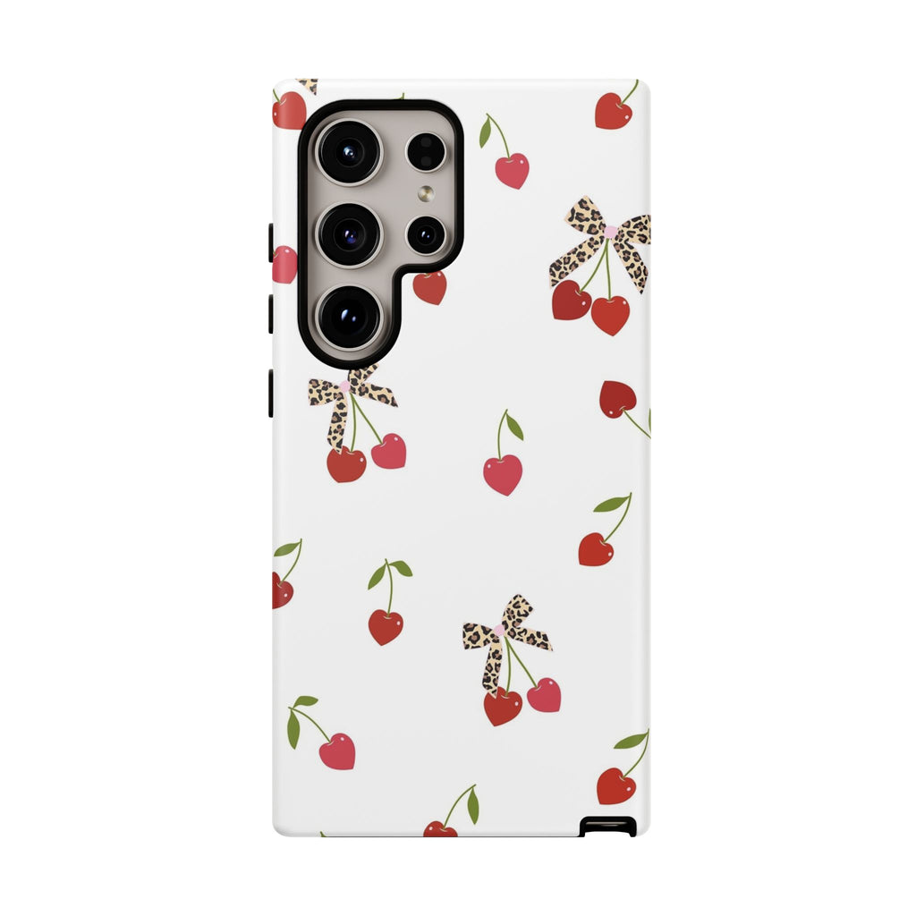 Cherries and Bows Phone Case