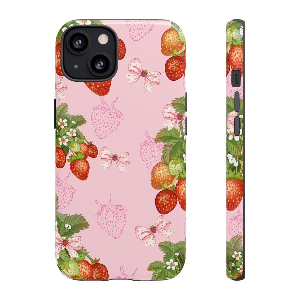 Strawberries Tough Case