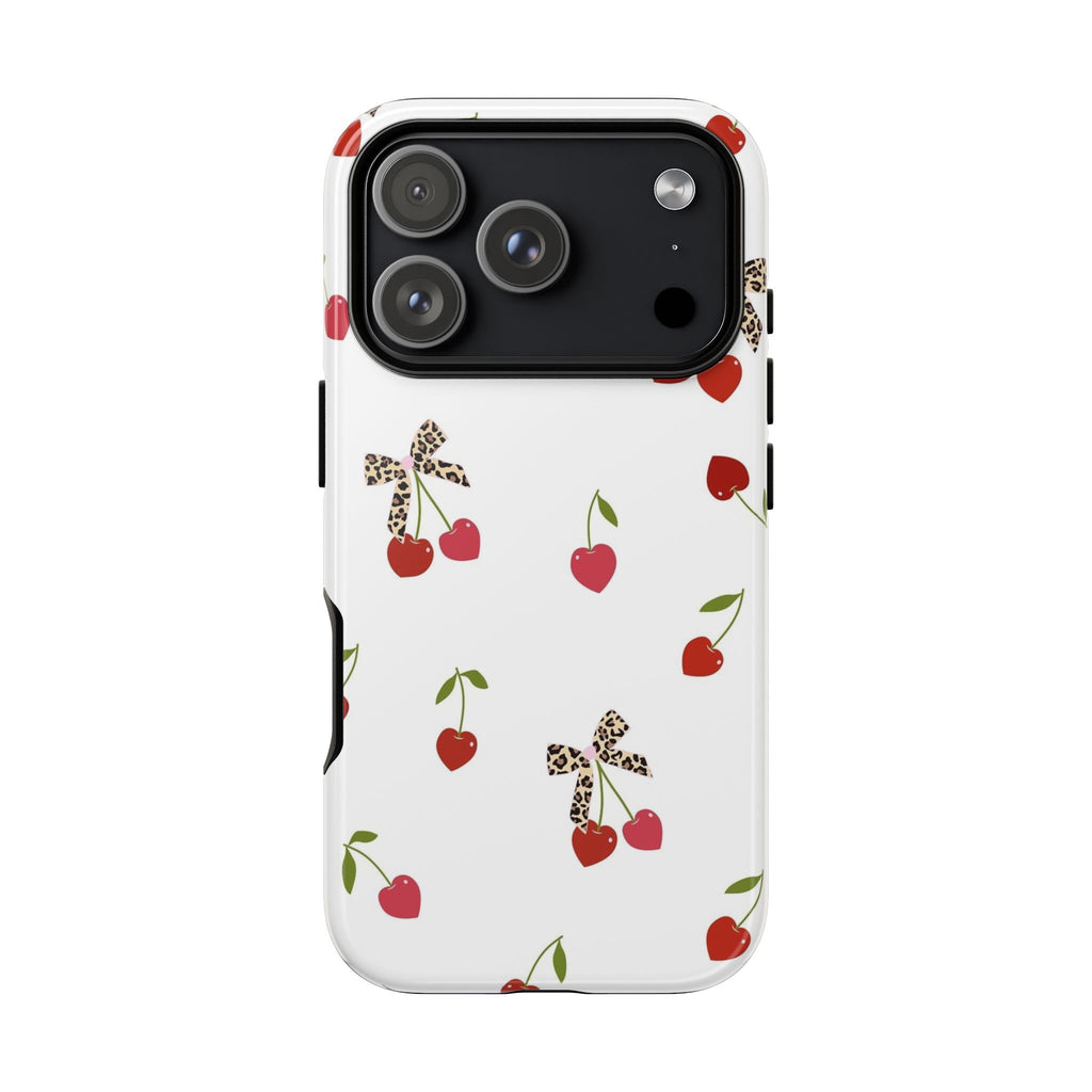 Cherries and Bows Phone Case