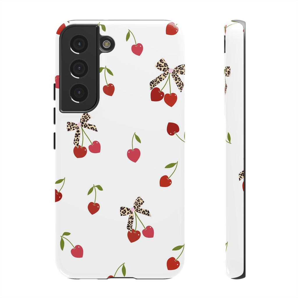 Cherries and Bows Phone Case