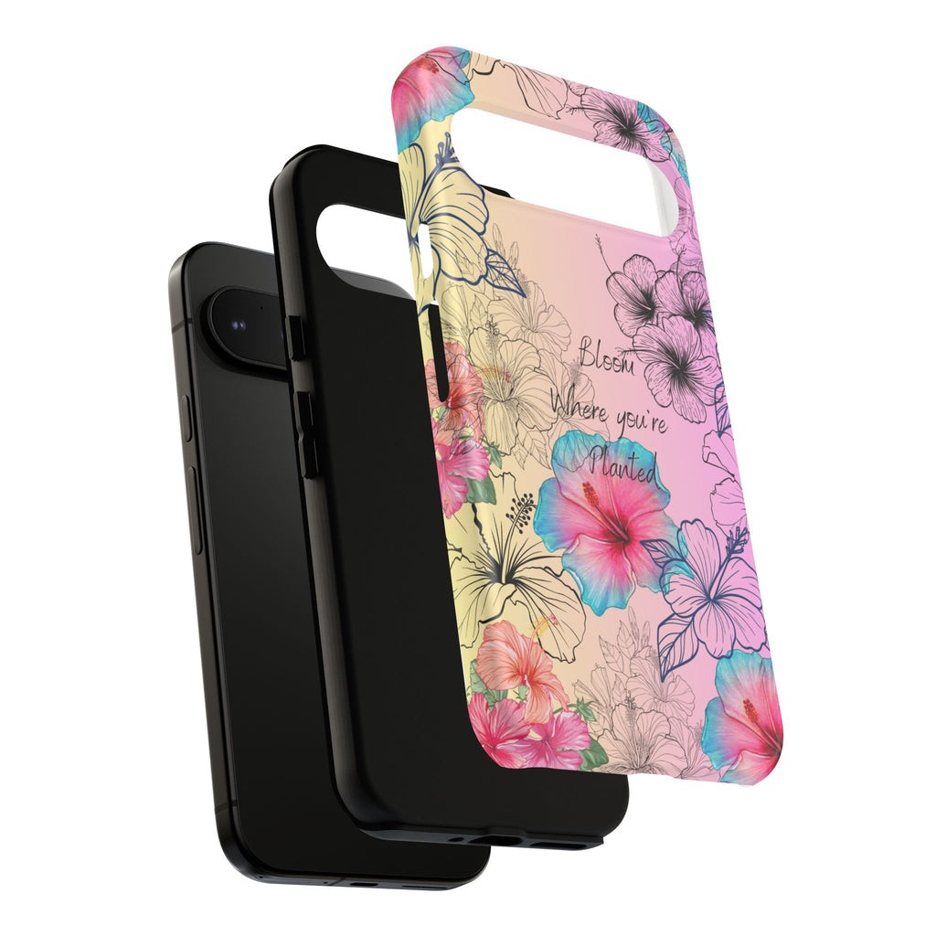 Bloom Where You're Planted Tough Phone Case