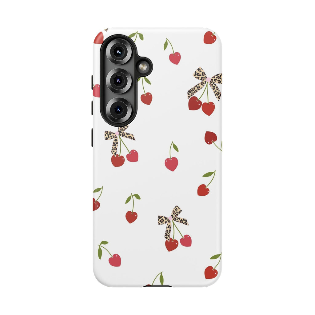 Cherries and Bows Phone Case