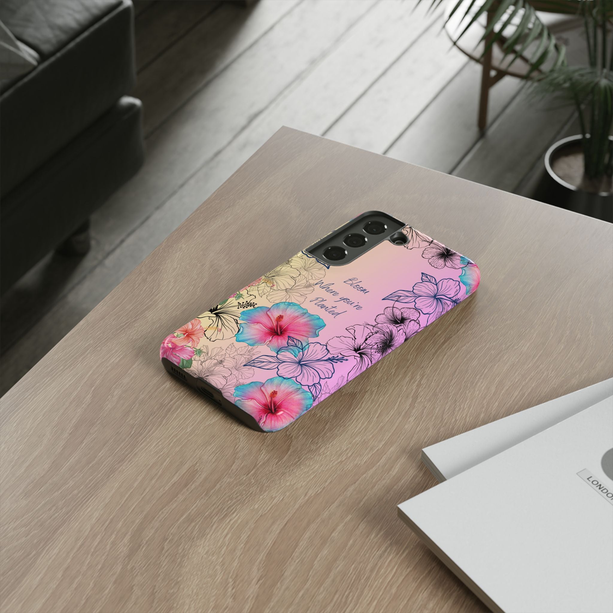 Bloom Where You're Planted Tough Phone Case
