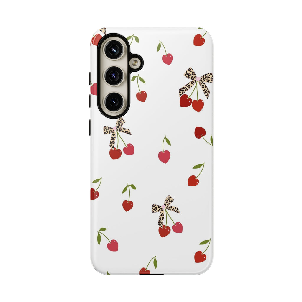 Cherries and Bows Phone Case