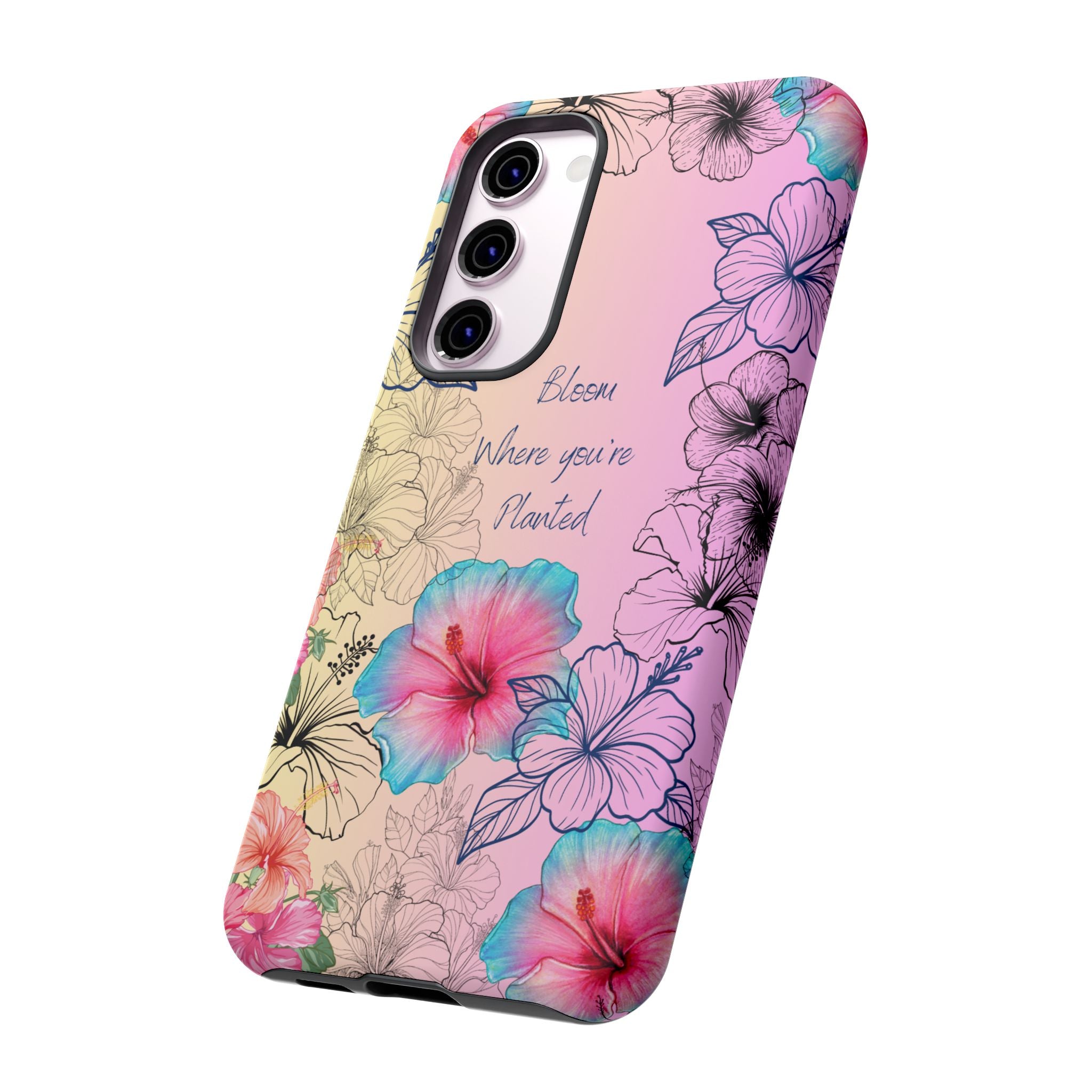Bloom Where You're Planted Tough Phone Case