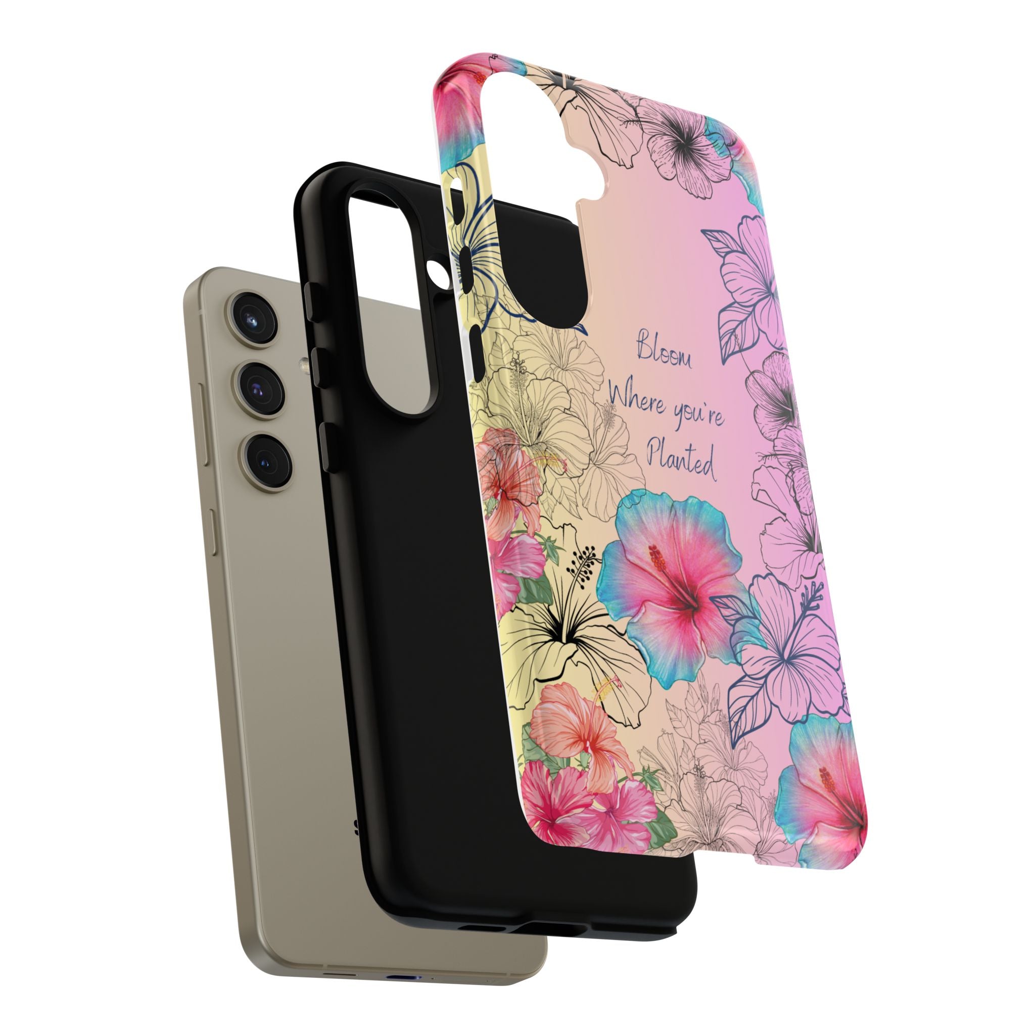 Bloom Where You're Planted Tough Phone Case