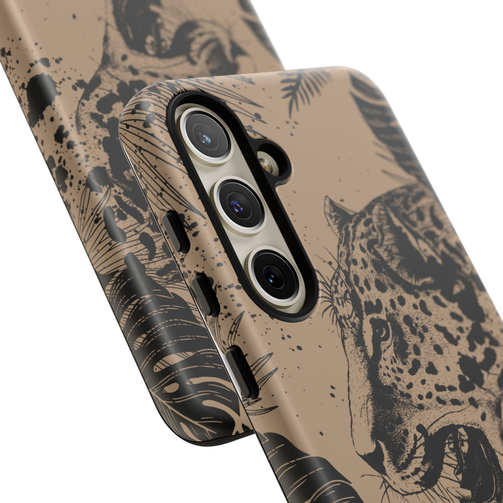Be Strong and Courageous Tough Phone Case (Brown)