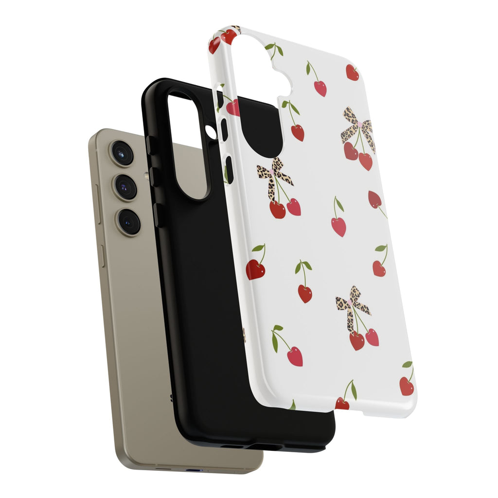 Cherries and Bows Phone Case