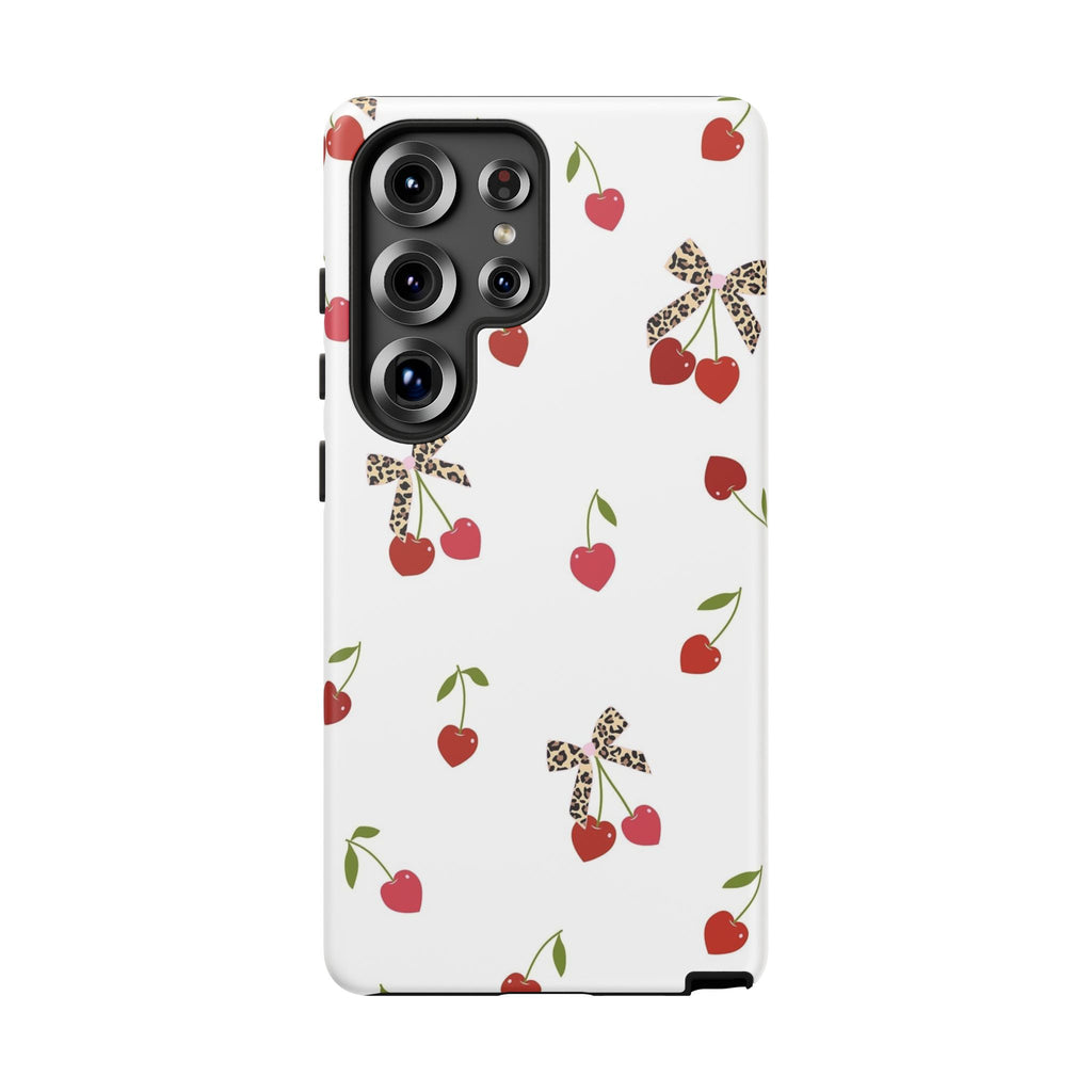 Cherries and Bows Phone Case