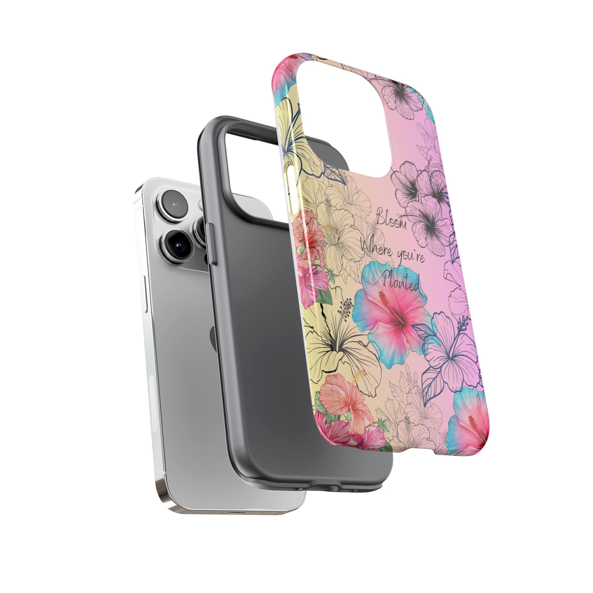 Bloom Where You're Planted Tough Phone Case