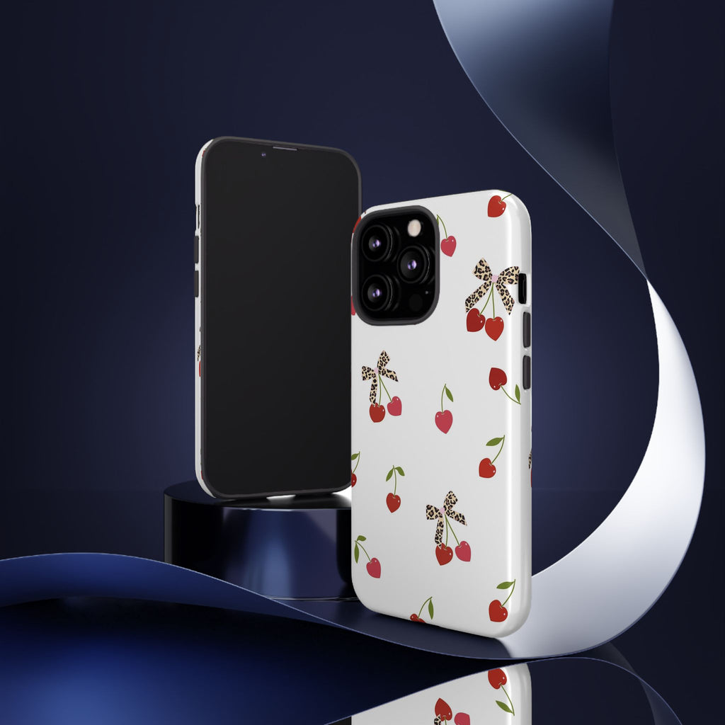 Cherries and Bows Phone Case