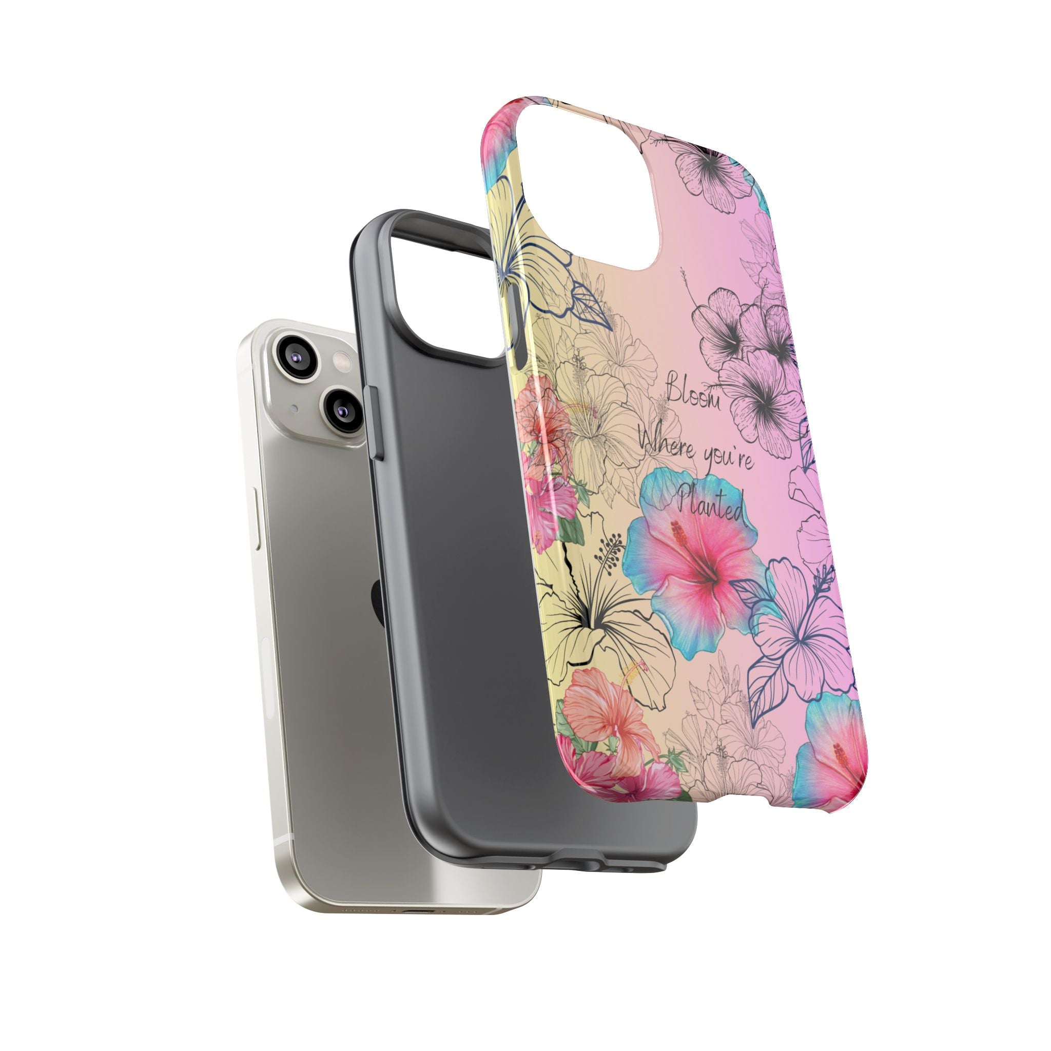 Bloom Where You're Planted Tough Phone Case