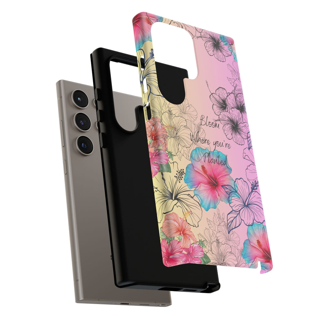 Bloom Where You're Planted Tough Phone Case