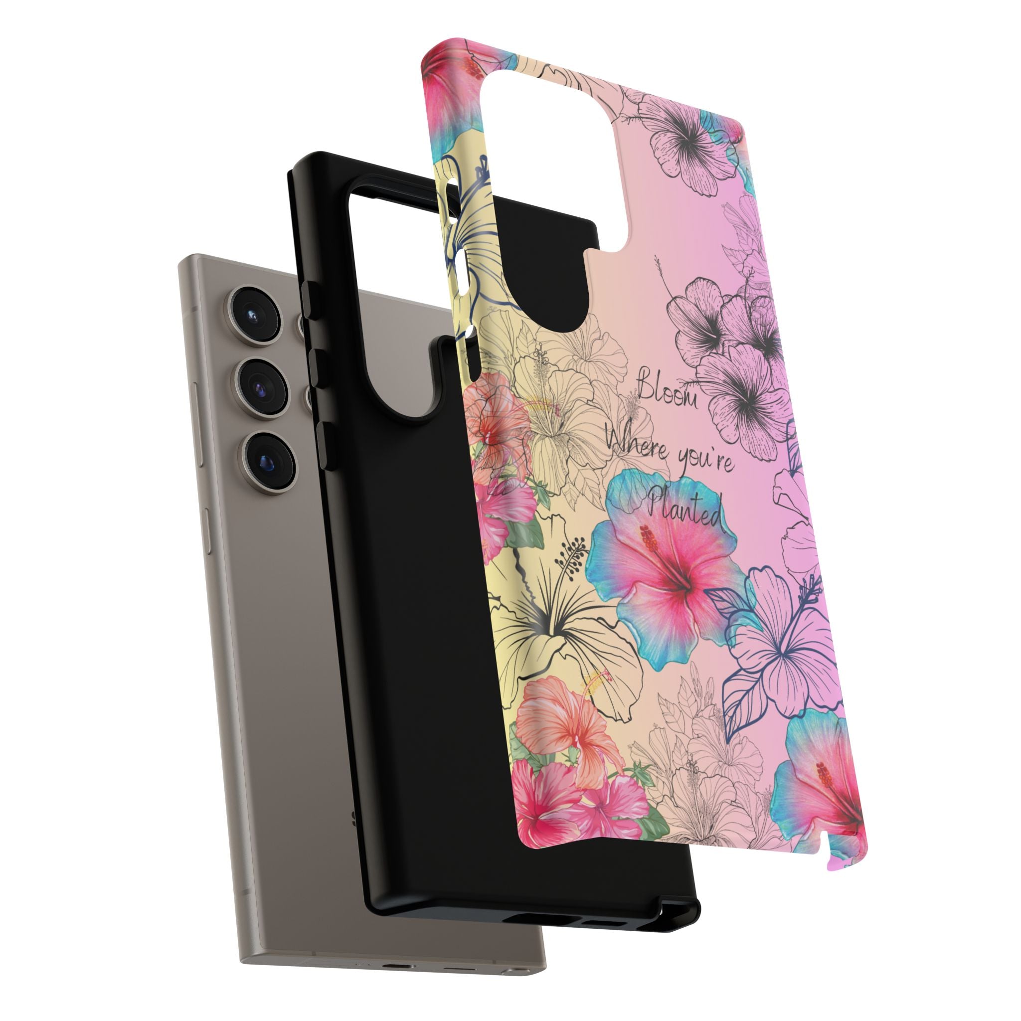 Bloom Where You're Planted Tough Phone Case