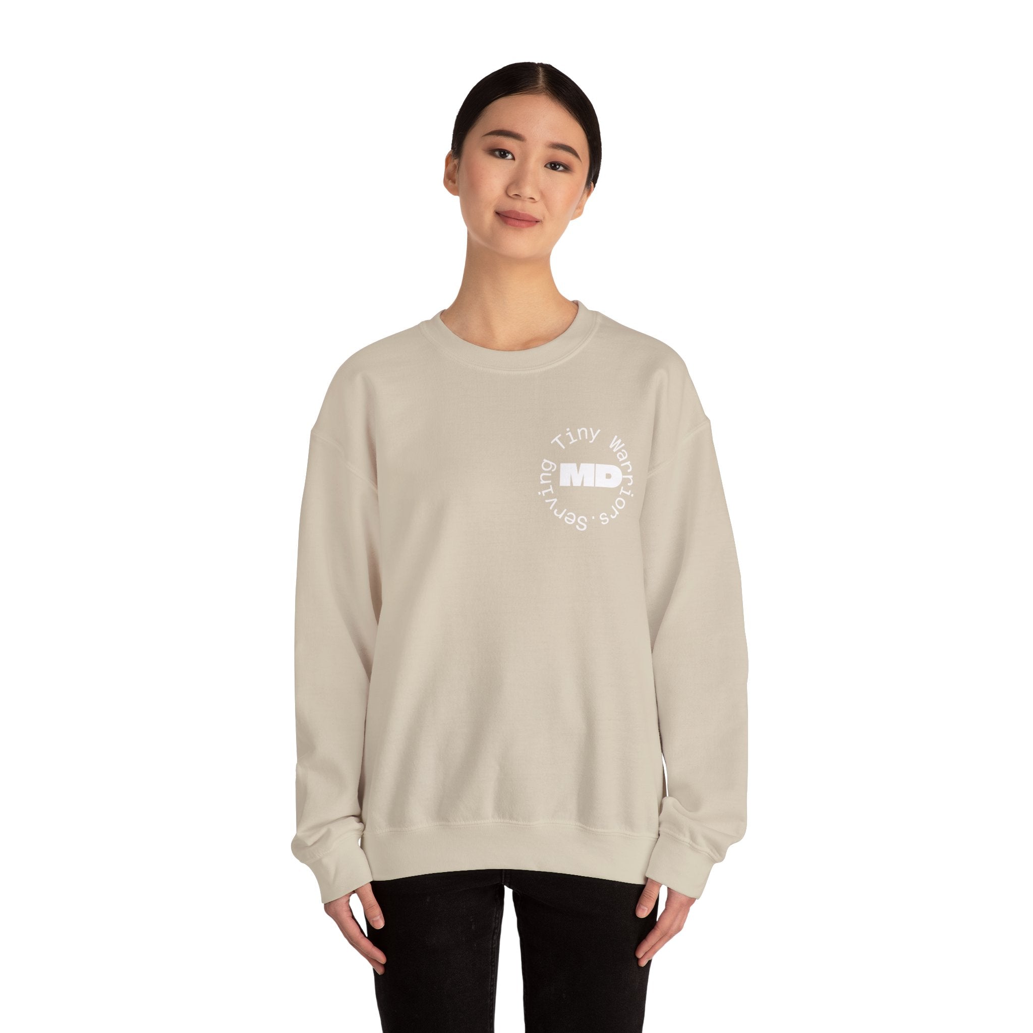 ( MD) NICU's Little Warriors Crewneck Sweatshirt