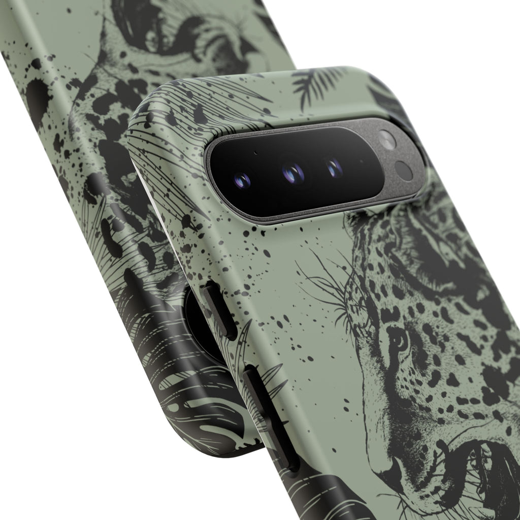 Be Strong and Courageous Tough Phone Case (Mint Green)