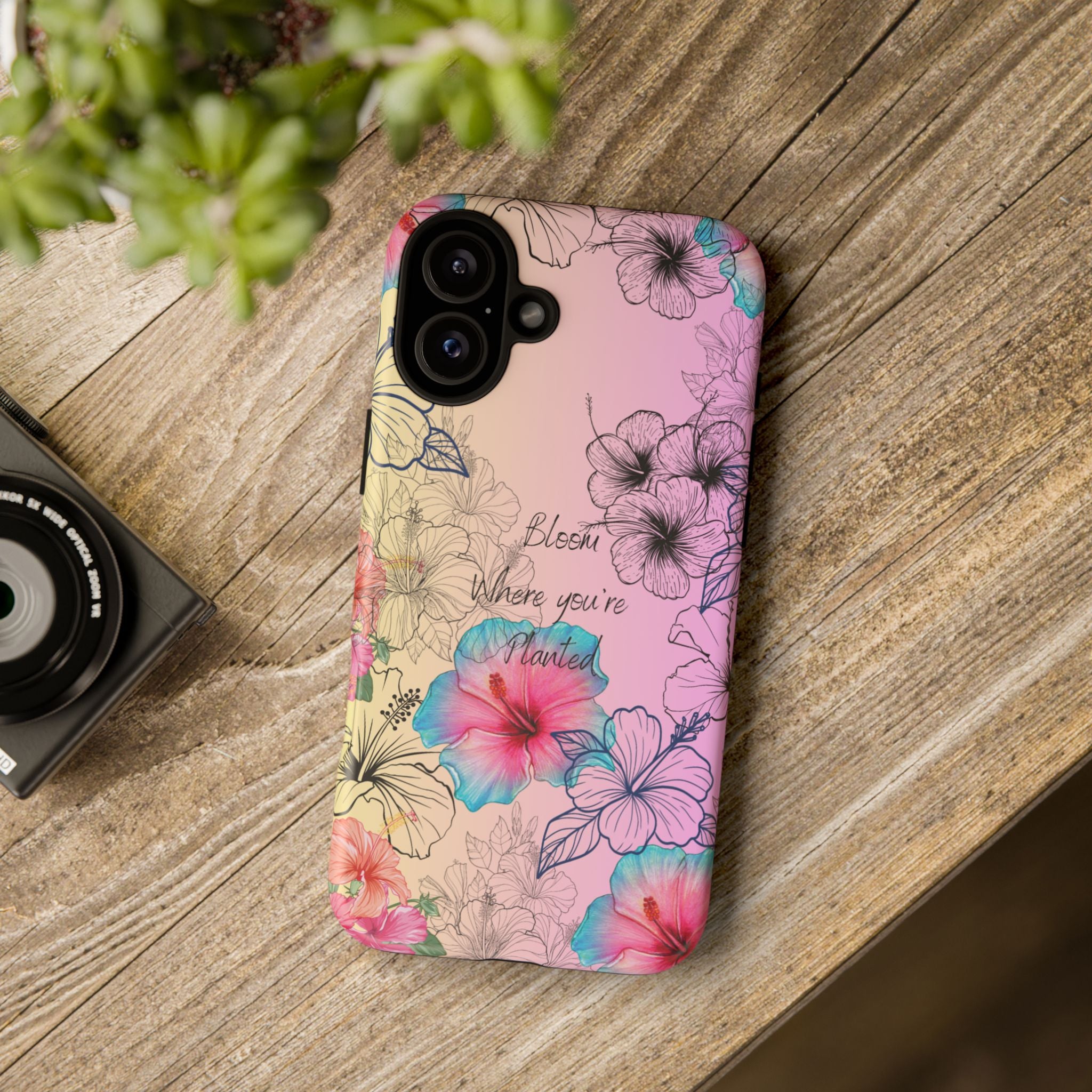 Bloom Where You're Planted Tough Phone Case