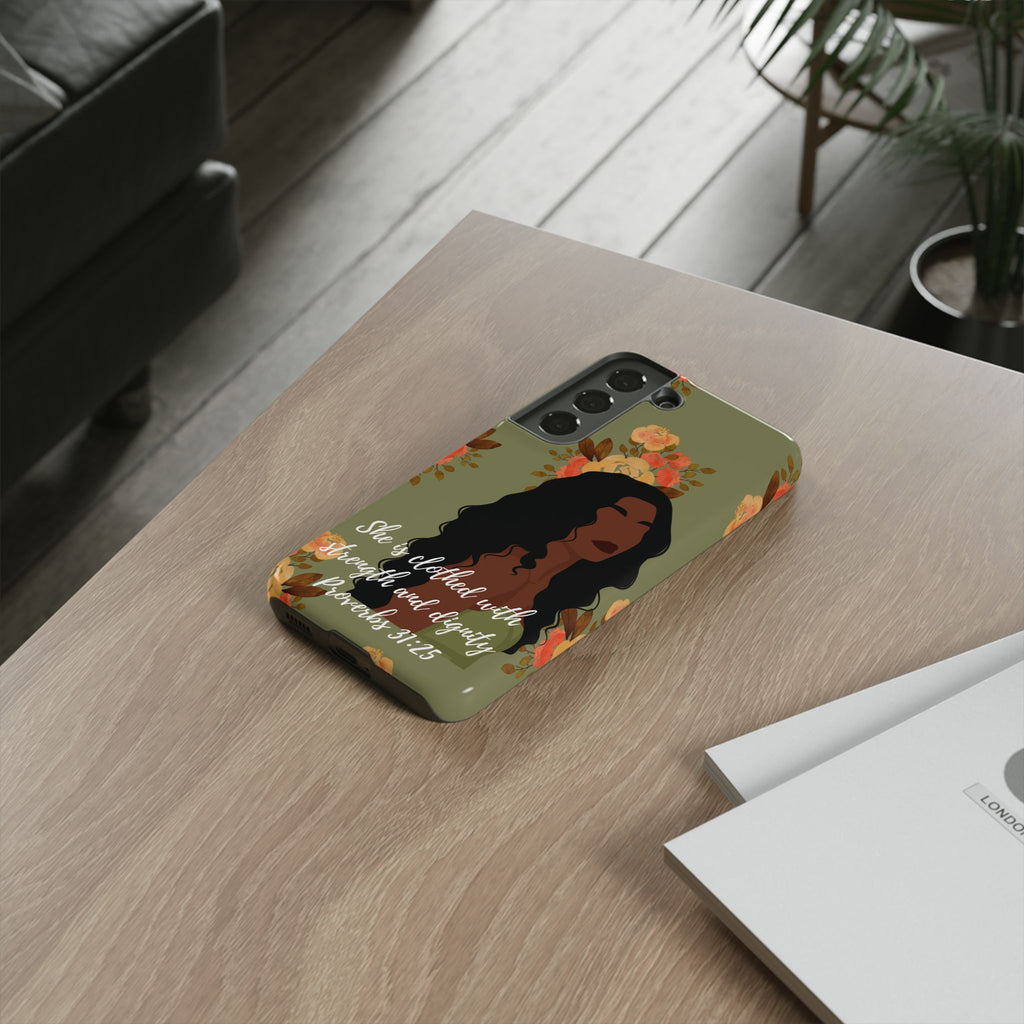 Proverbs 31 Tough Phone Case