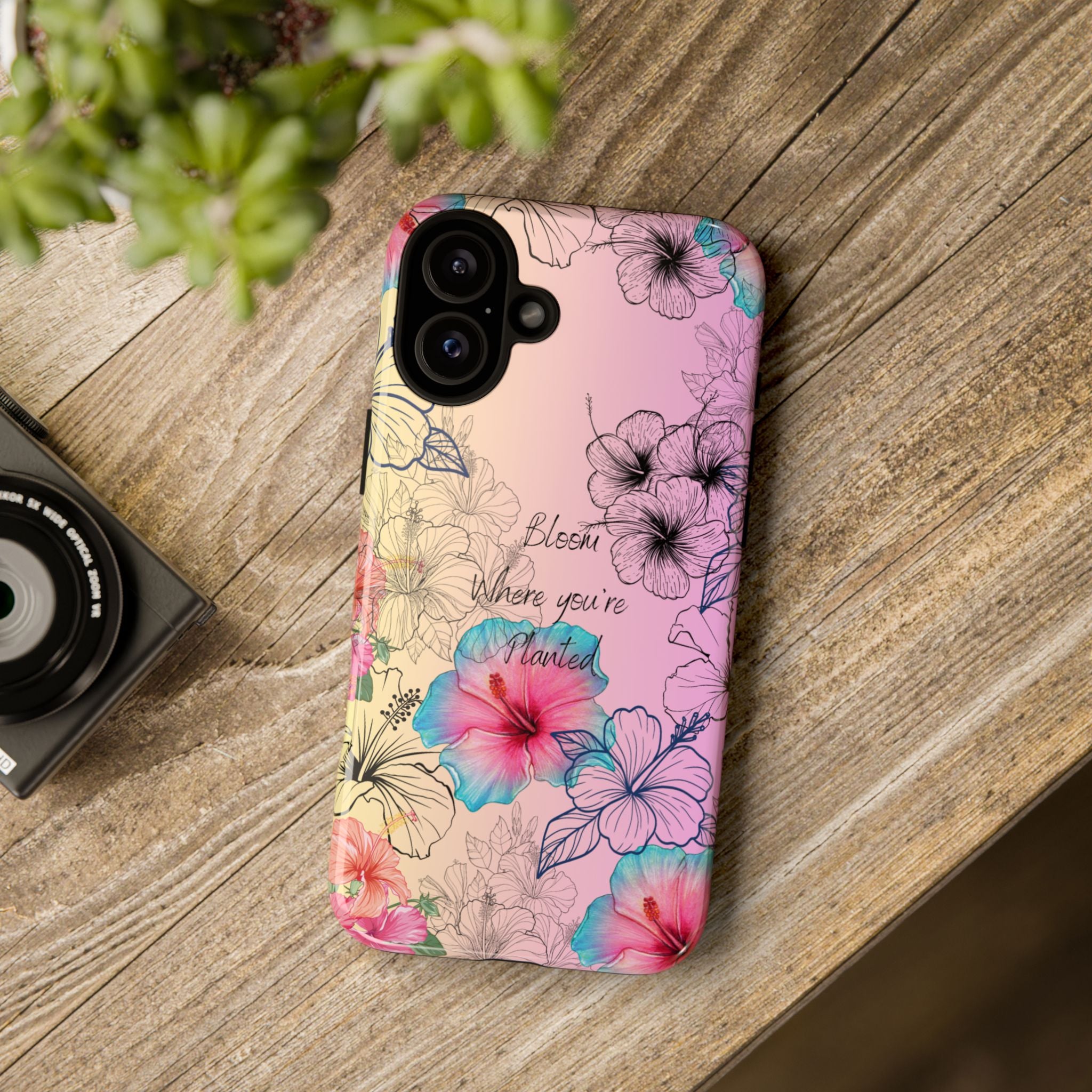 Bloom Where You're Planted Tough Phone Case