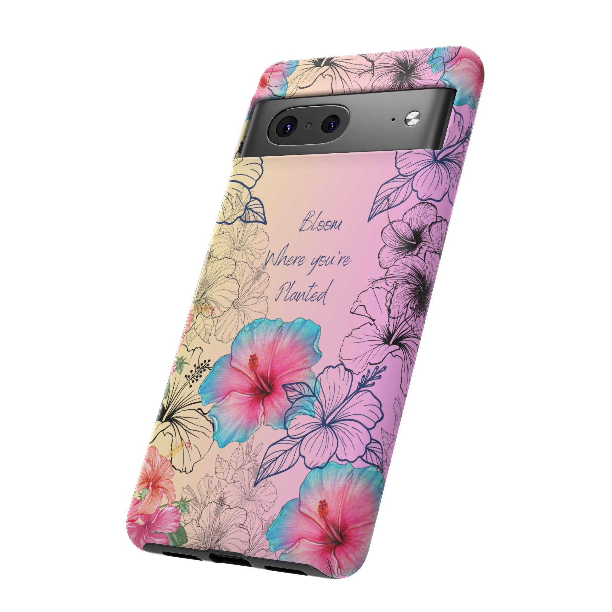 Bloom Where You're Planted Tough Phone Case