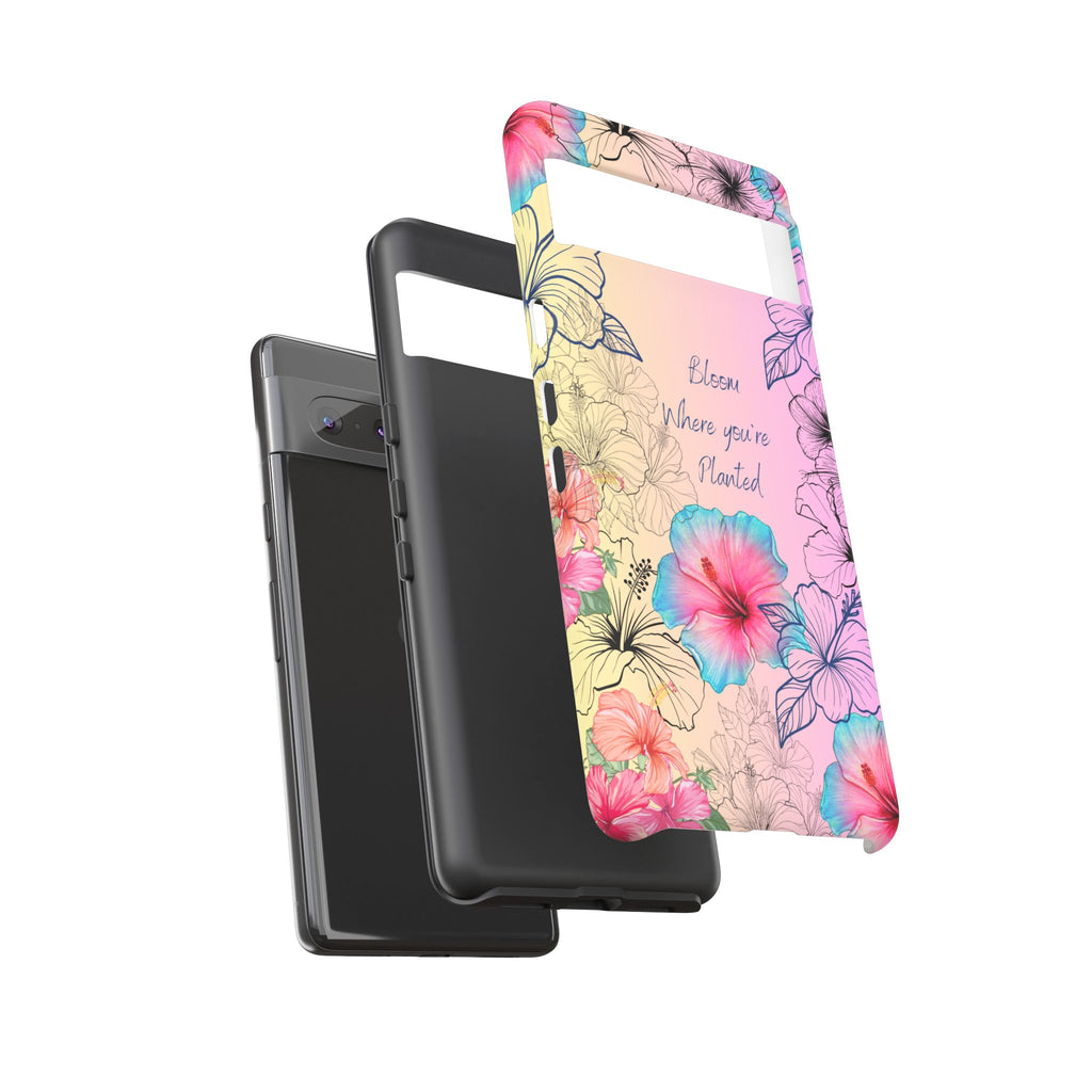 Bloom Where You're Planted Tough Phone Case