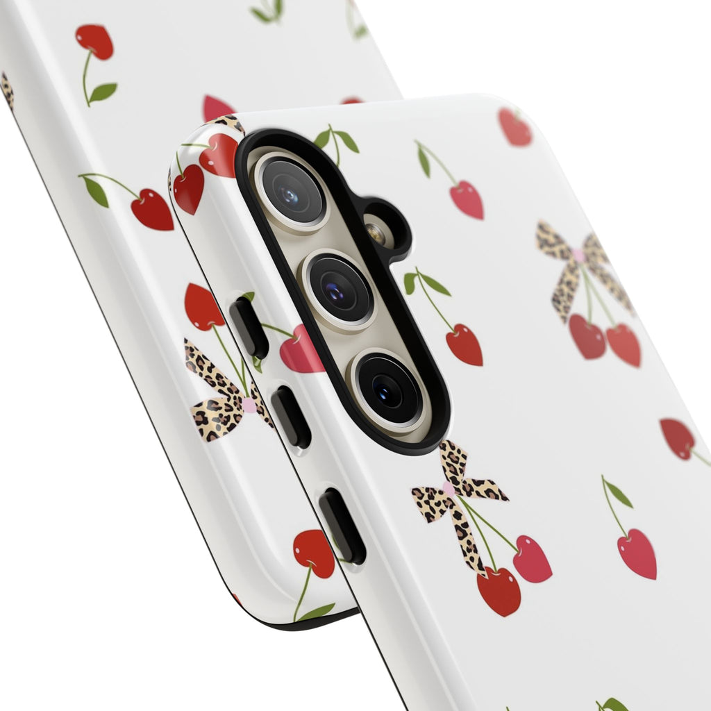 Cherries and Bows Phone Case