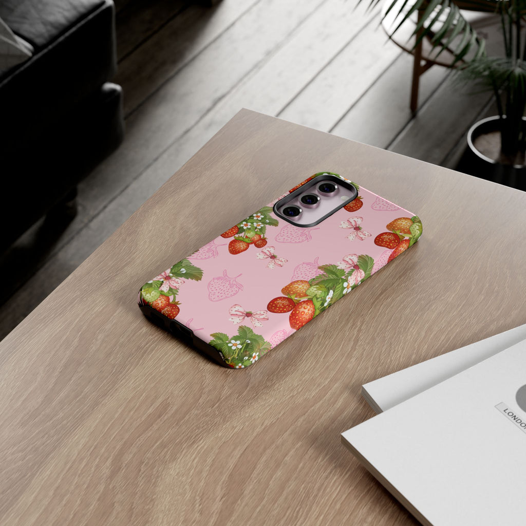 Strawberries Tough Case