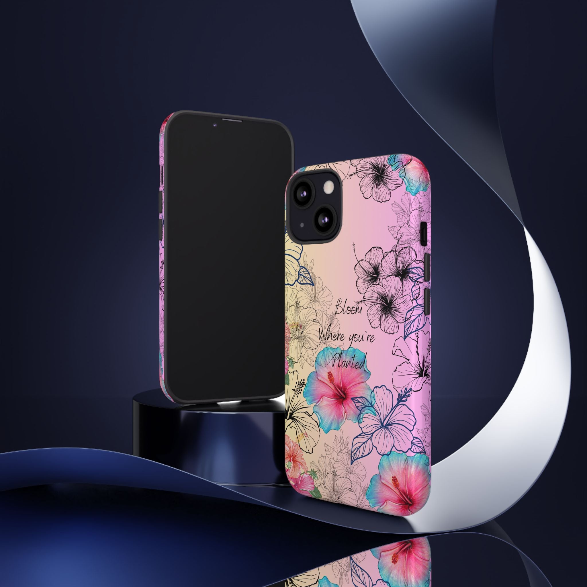 Bloom Where You're Planted Tough Phone Case
