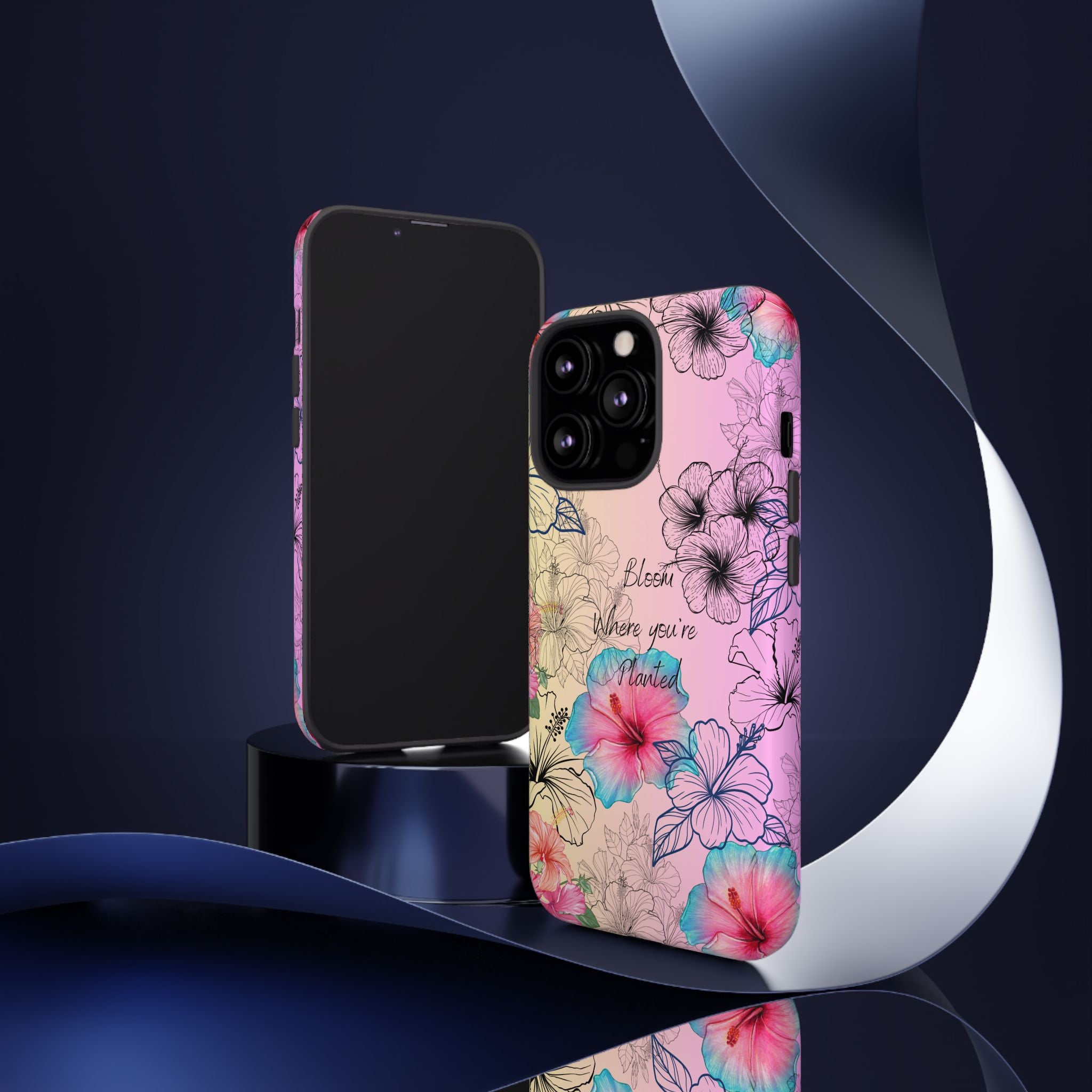 Bloom Where You're Planted Tough Phone Case