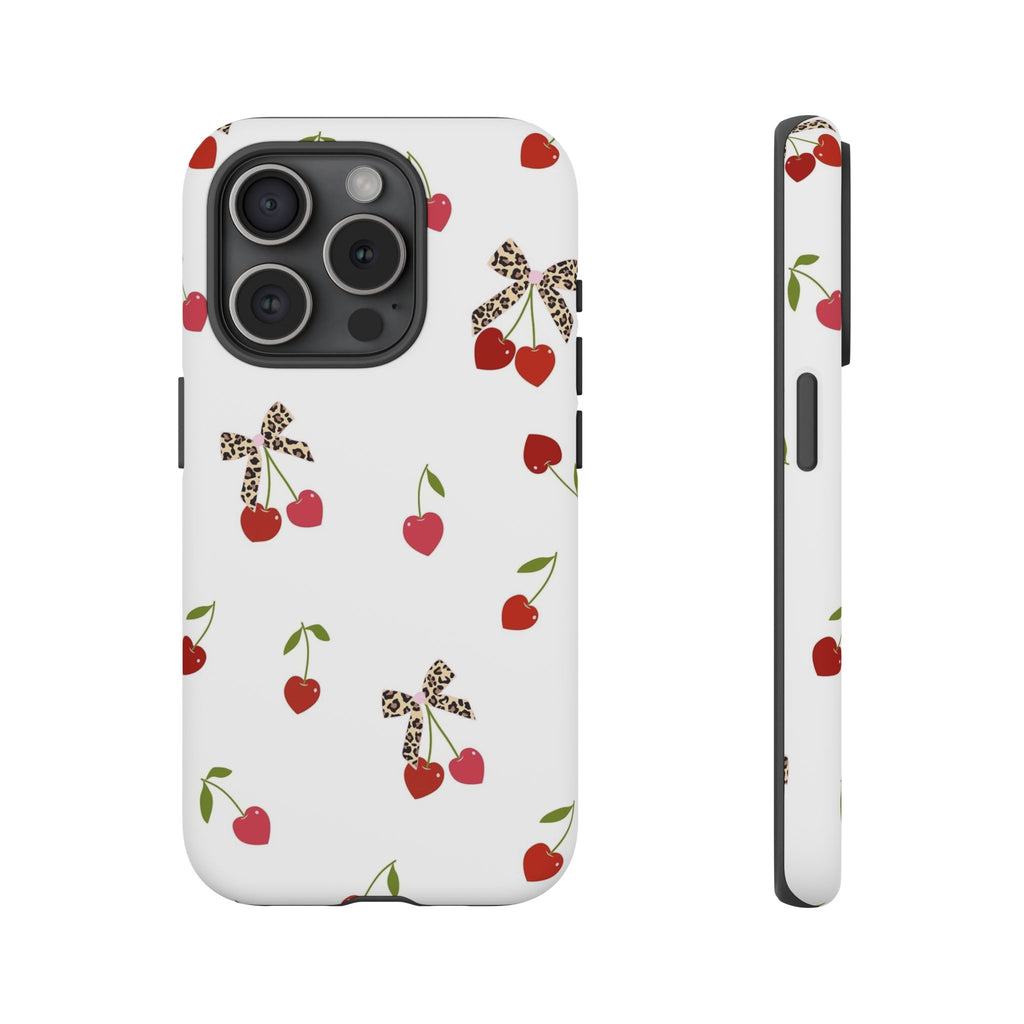 Cherries and Bows Phone Case