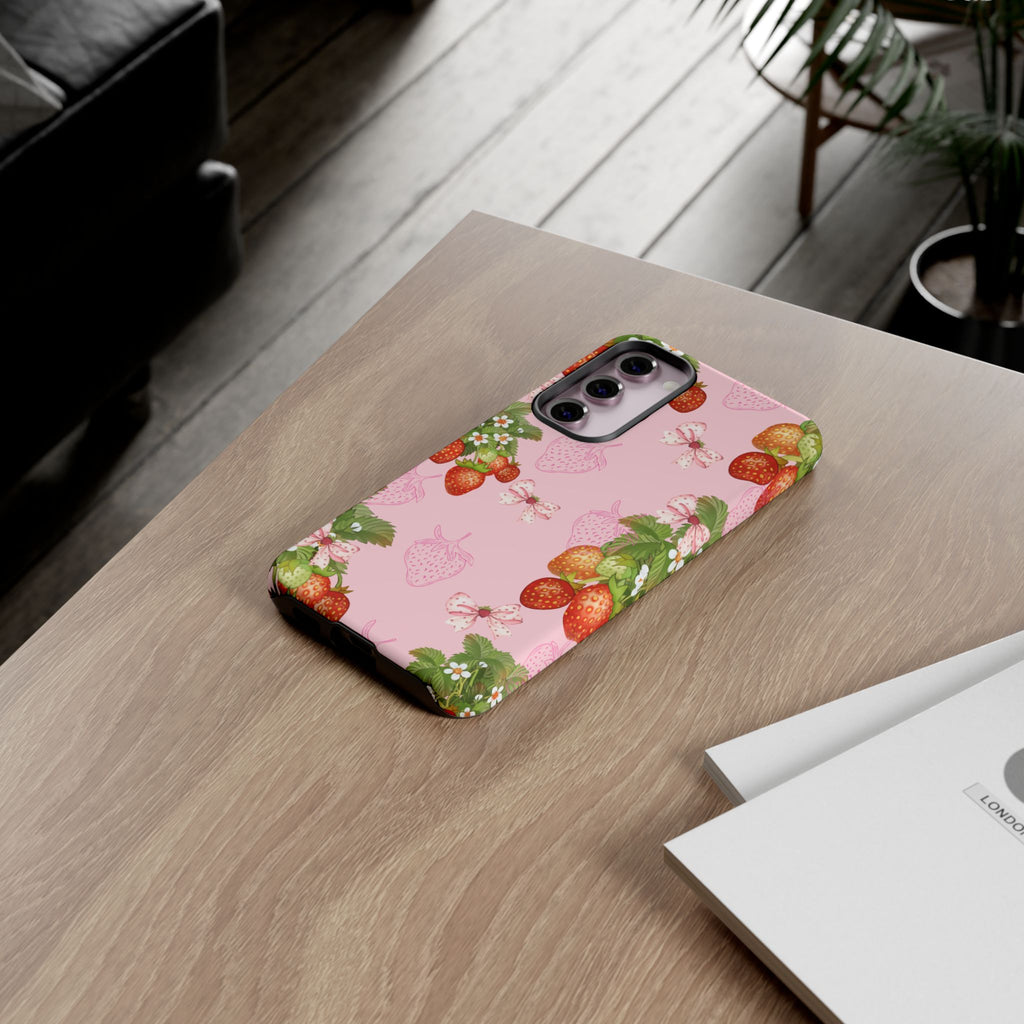 Strawberries Tough Case