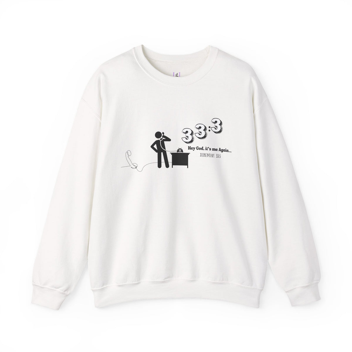 Jeremiah 33:3 Inspirational Crewneck Sweatshirt